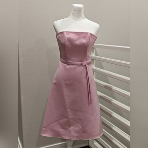 Scott McClintock Strapless Midi Dress Pink Size 2P